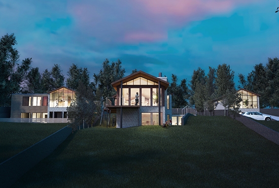 Bray New Houses: Diseño Realista en Arquitectura Renders - JVA Renders