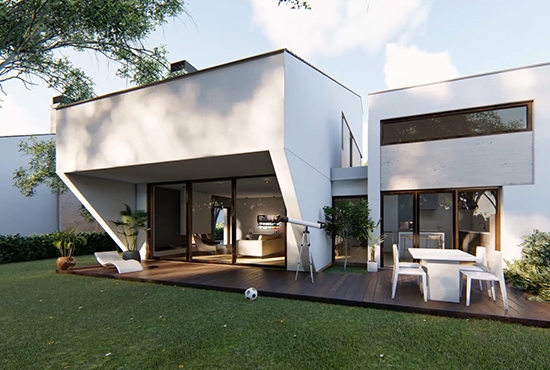 Viviendas Alpedrete - Renderizado 3D - JVA Renders