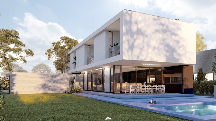 casa wall JVA Renders - Architecture Visualization