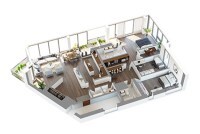 ¿Cuanto cuesta un render? 3 3d floorplan