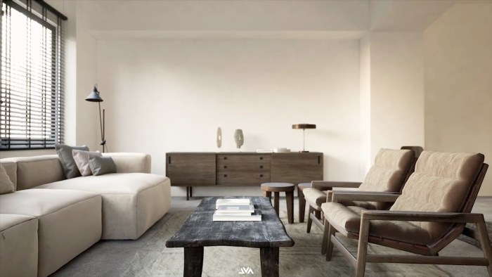 A3 living JVA Renders - Architecture Visualization