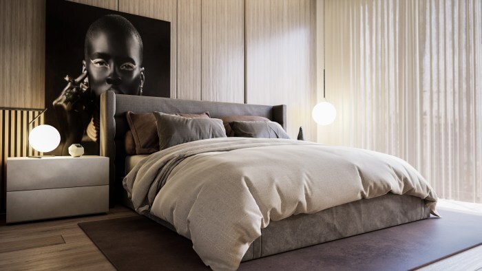 Purple Room JVA Renders - Architecture Visualization