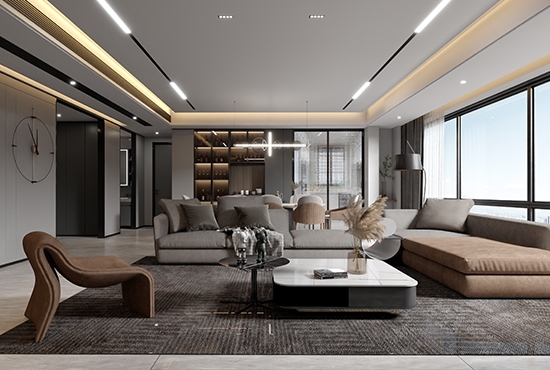 Brown Living: Realism in Interior Renders by JVA Renders